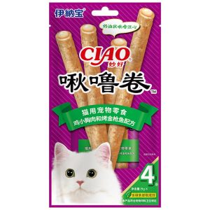 Bánh thưởng cho mèo CIAO vị thịt gà & cá ngừ nướng