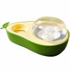 Bát uống nước cho chó mèo hình quả bơ có nắp đậy PAW Avocado Pet Water Bowl