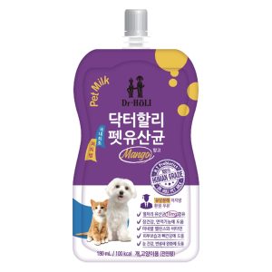 Sữa tươi cho chó mèo ít béo DR HOLI Pet Milk Mango